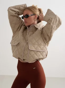 Quilted Femme Jacket*AIM’N Hot