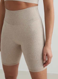 Ribbed Seamless Biker Shorts*AIM’N Best