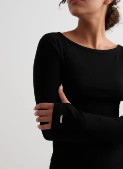 Ease Ribbed Long Sleeve Top*AIM’N Online