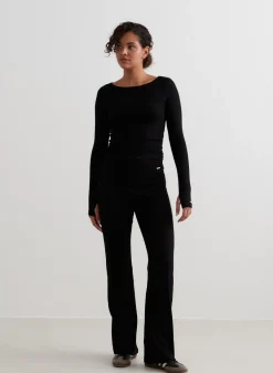 Ease Ribbed Long Sleeve Top*AIM’N Online