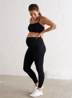 Maternity Ribbed Seamless Tights*AIM’N Clearance