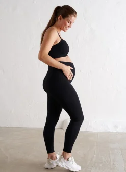 Maternity Ribbed Seamless Tights*AIM’N Clearance