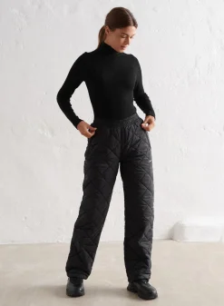 Black Quilted Pants*AIM’N Online
