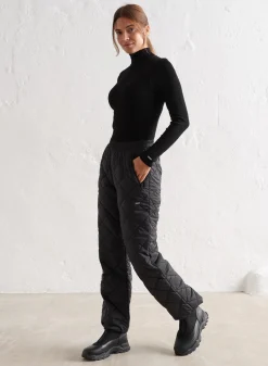 Black Quilted Pants*AIM’N Online