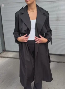 Recycled Tech Trench Coat*AIM’N New