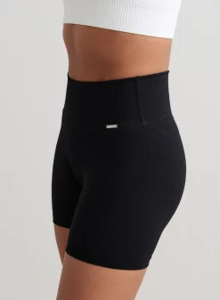 Ribbed Midi Biker Shorts*AIM’N Outlet