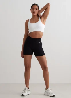 Ribbed Midi Biker Shorts*AIM’N Outlet