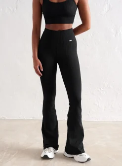 Ribbed Seamless Flare Petite Tights*AIM’N Online