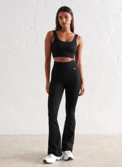 Ribbed Seamless Flare Petite Tights*AIM’N Online