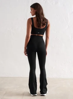 Ribbed Seamless Flare Petite Tights*AIM’N Online