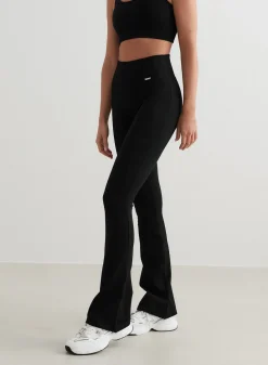 Ribbed Seamless Flare Tights*AIM’N Best