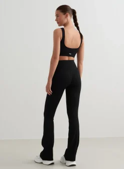 Ribbed Seamless Flare Tights*AIM’N Best