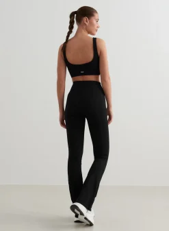 Ribbed Seamless Flare Tights*AIM’N Best