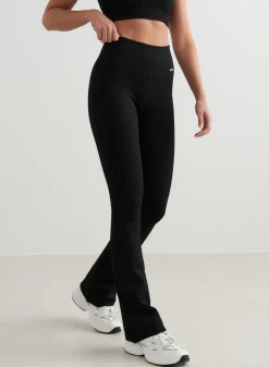 Ribbed Seamless Flare Tights*AIM’N Best