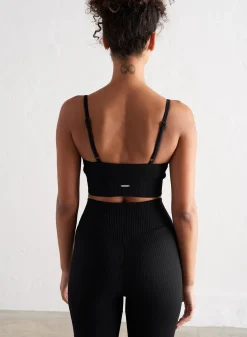 Ribbed Seamless Strap Bra*AIM’N New