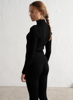 Ribbed Wool Half Zip*AIM’N Sale