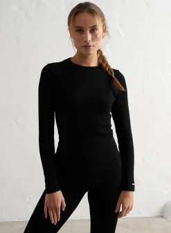 Ribbed Wool Long Sleeve*AIM’N Hot
