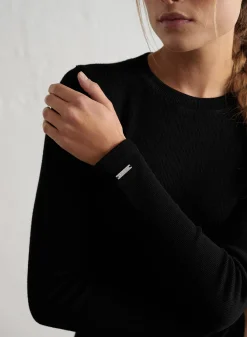 Ribbed Wool Long Sleeve*AIM’N Hot