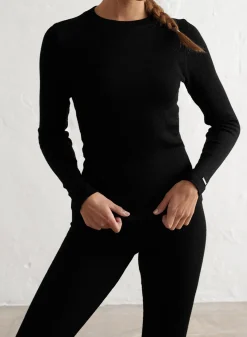 Ribbed Wool Long Sleeve*AIM’N Hot