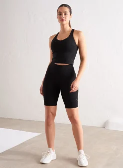 Black Sculpting Biker Shorts*AIM’N Sale