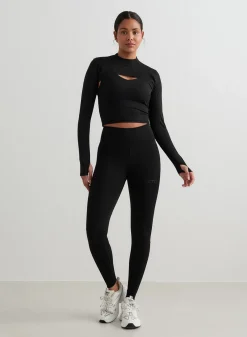 Black Sculpting Long Sleeve Bolero*AIM’N Best