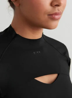 Black Sculpting Long Sleeve Bolero*AIM’N Best