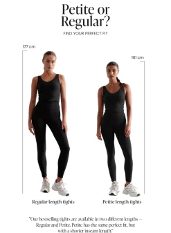 Black Sense Petite Tights*AIM’N New