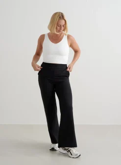 Black Sense Wide Petite Pants*AIM’N Best