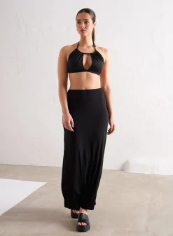 Black Sheer Tech Skirt*AIM’N Discount
