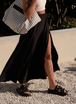 Black Strappy Slide*AIM’N Sale
