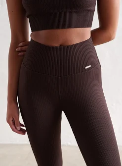 Ribbed Seamless Flare Petite Tights*AIM’N