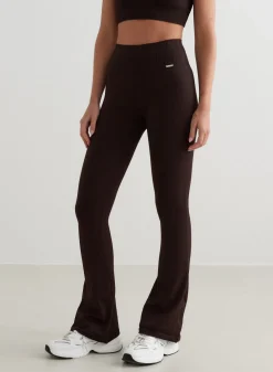 Ribbed Seamless Flare Tights*AIM’N Discount