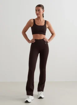 Ribbed Seamless Flare Tights*AIM’N Discount