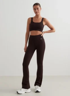 Ribbed Seamless Flare Tights*AIM’N Discount