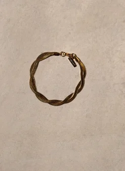 Gold Waterproof Braid Bracelet*AIM’N Outlet