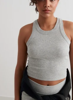 Ease Ribbed Tank Top*AIM’N Outlet