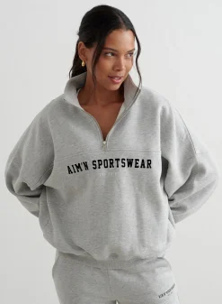 Varsity Sweat Half Zip*AIM’N Clearance