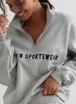 Varsity Sweat Half Zip*AIM’N Clearance