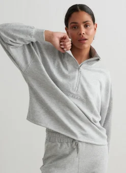 Melange Comfy Half Zip*AIM’N Discount
