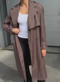 Recycled Tech Trench Coat*AIM’N New