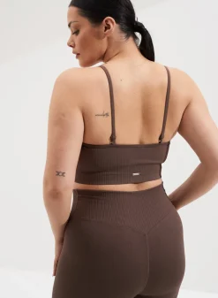 Ribbed Seamless Strap Bra*AIM’N