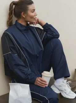 Navy Balance Windstopper Tracksuit Jacket*AIM’N