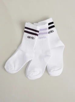 Pale Lavender Young Aim High Socks 3-pack*AIM’N Best
