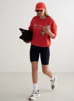 90's Red Heritage Sweatshirt*AIM’N Hot
