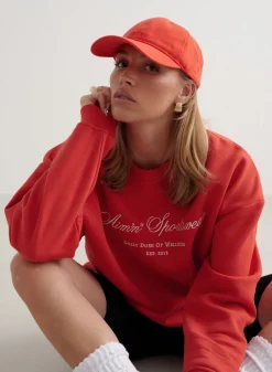 90's Red Small Logo Cap*AIM’N New