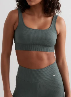 Ribbed Seamless Bra*AIM’N Discount
