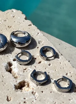 Waterproof Angle Hoop Earrings*AIM’N Discount