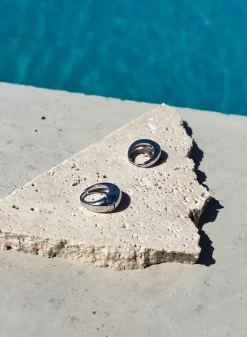 Waterproof Drop Hoop Earrings*AIM’N Sale