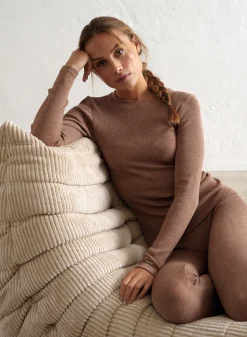 Ribbed Wool Long Sleeve*AIM’N Discount