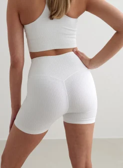 Ribbed Midi Biker Shorts*AIM’N New
